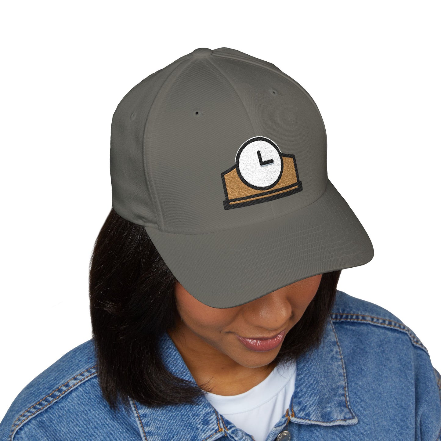 Mantelpiece Clock Emoji Cap – Premium by Capmoji