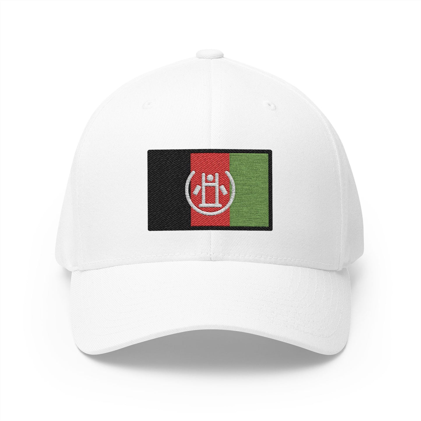 Flag: Afghanistan Emoji White Cap – Premium by Capmoji