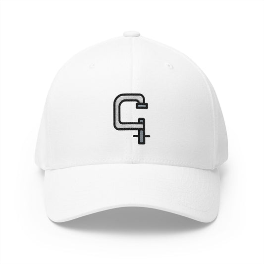 Clamp Emoji White Cap – Premium by Capmoji