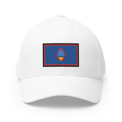 Flag: Guam Emoji White Cap – Premium by Capmoji