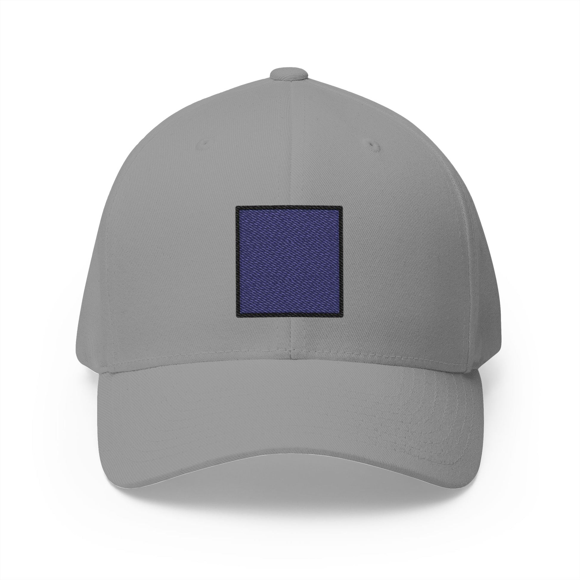 Black Large Square Emoji Grey Cap – Premium by Capmoji