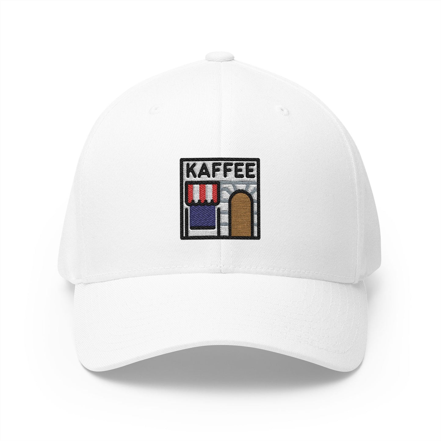 Viennese Coffee House Emoji White Cap – Premium by Capmoji