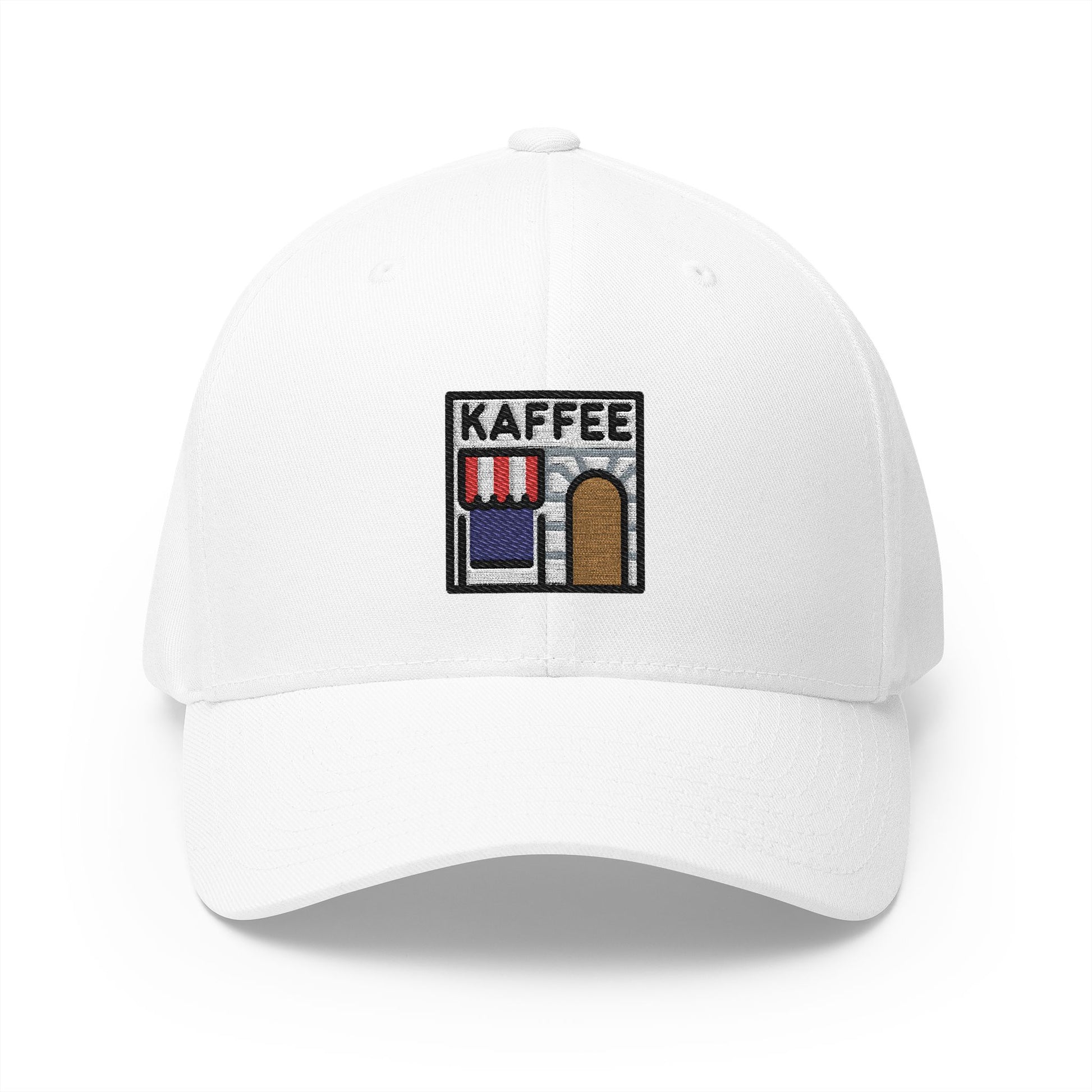 Viennese Coffee House Emoji White Cap – Premium by Capmoji