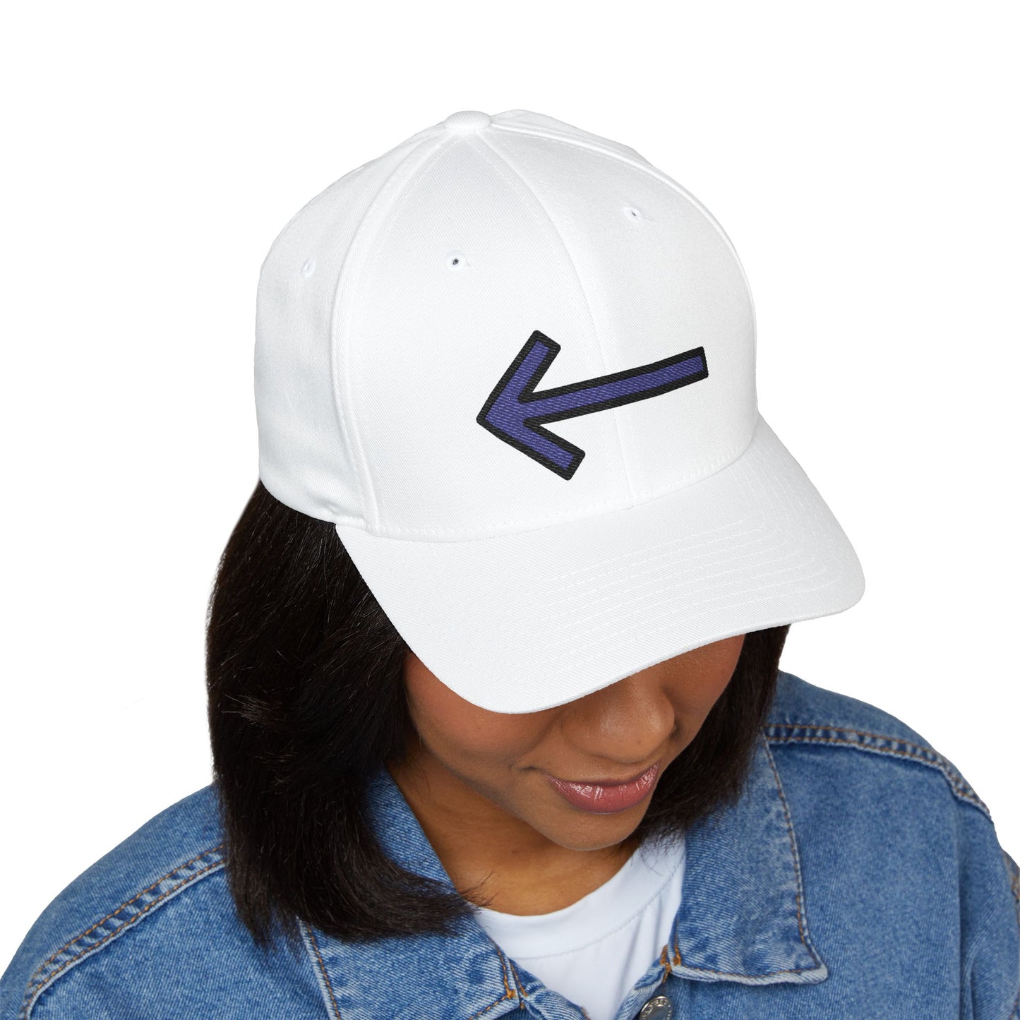 Left Arrow Emoji Cap – Premium by Capmoji