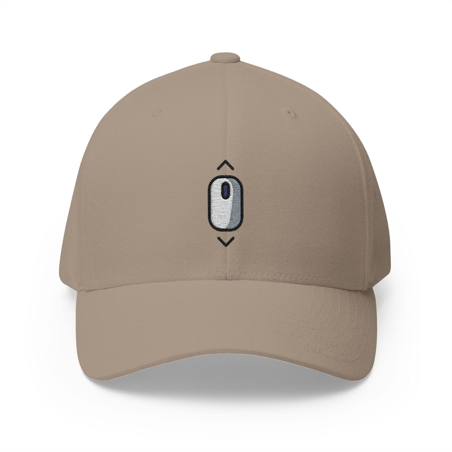 Scroll Emoji Khaki Cap – Premium by Capmoji