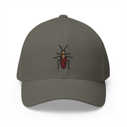Cockroach Emoji Olive Cap – Premium by Capmoji