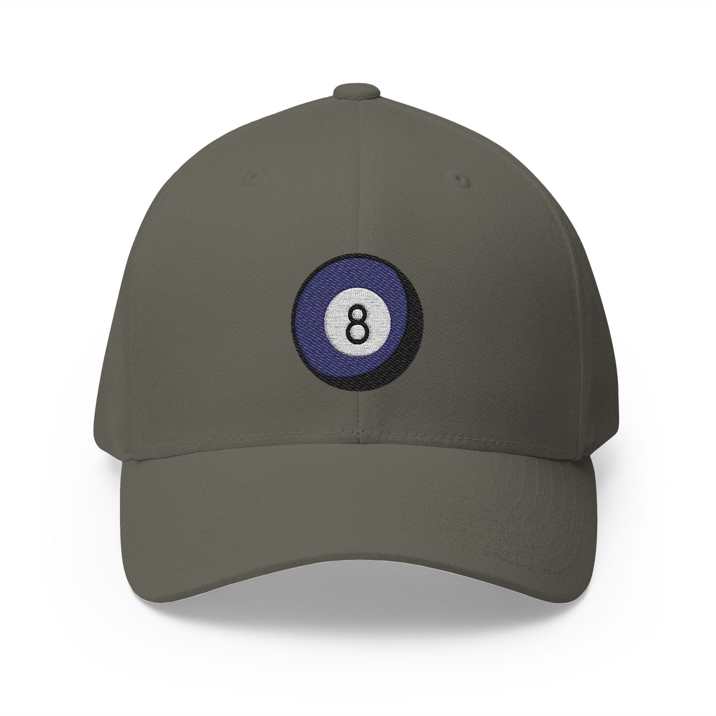 Pool 8 Ball Emoji Olive Cap – Premium by Capmoji