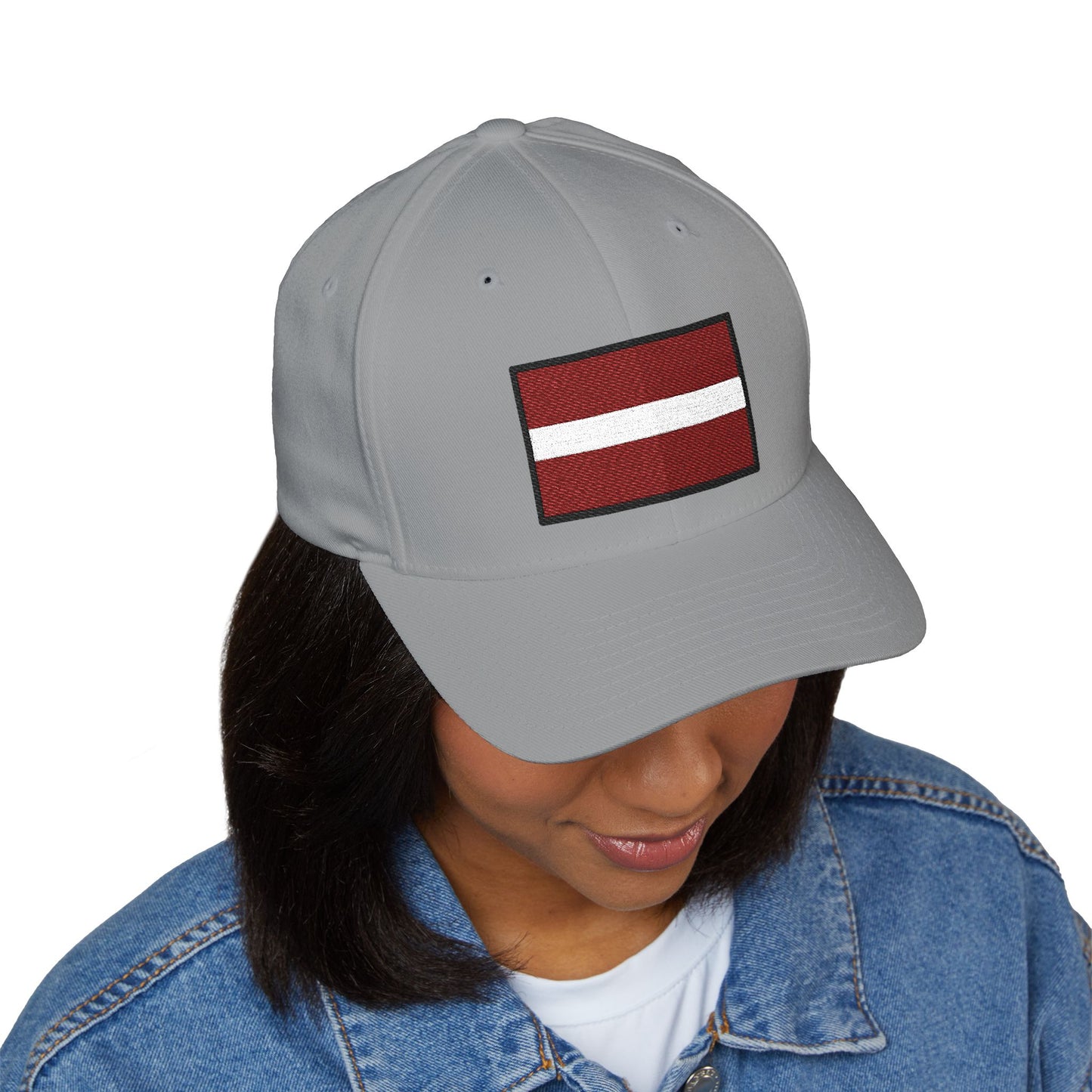 Flag: Latvia Emoji Cap – Premium by Capmoji