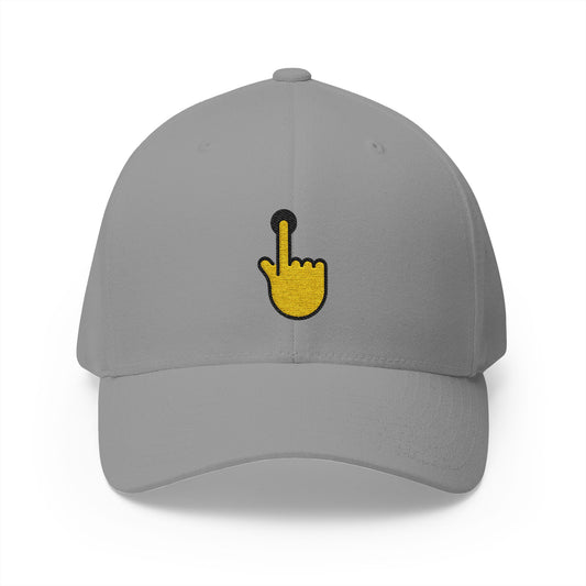 Hold Emoji Grey Cap – Premium by Capmoji