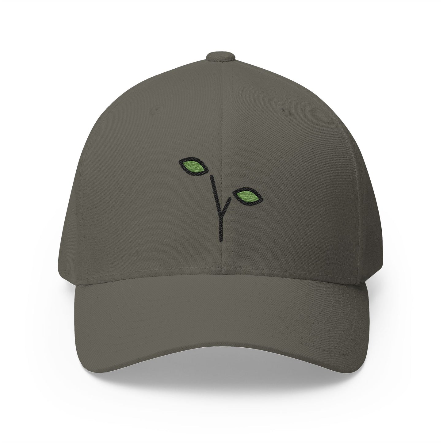 Seedling Emoji Olive Cap – Premium by Capmoji