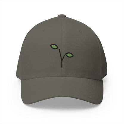 Seedling Emoji Olive Cap – Premium by Capmoji