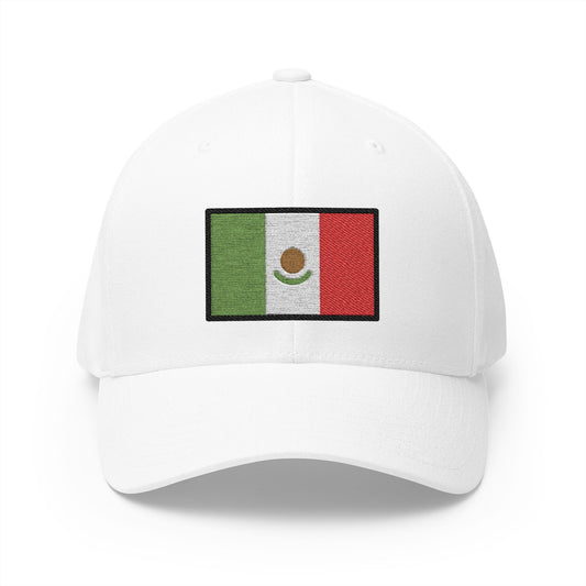 Flag: Mexico Emoji White Cap – Premium by Capmoji