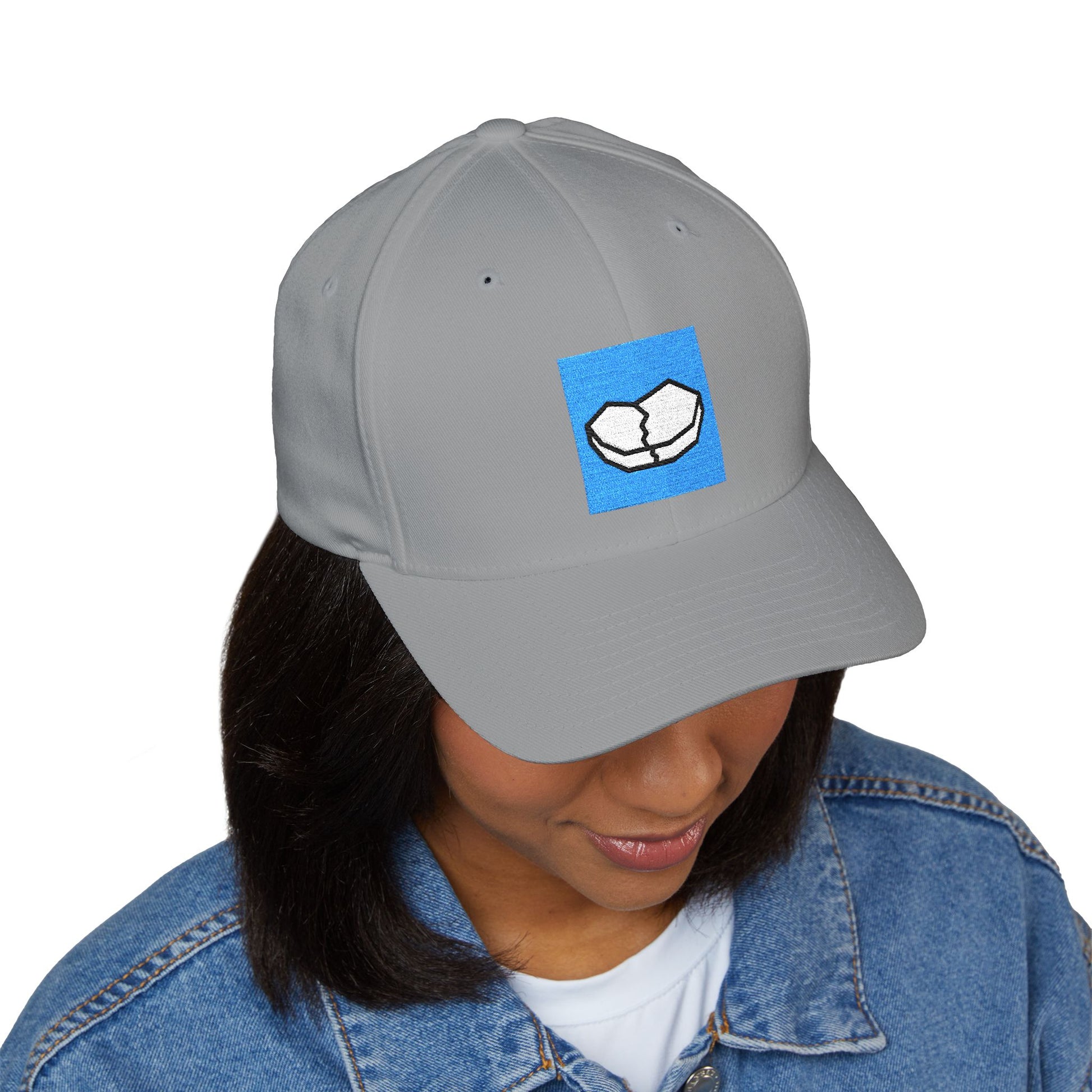Floating Ice Broken Emoji Cap – Premium by Capmoji