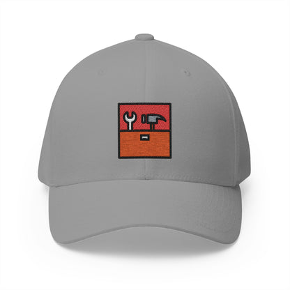 Toolbox Emoji Grey Cap – Premium by Capmoji