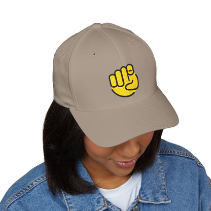 Index Pointing At The Viewer Emoji Cap – Premium by Capmoji