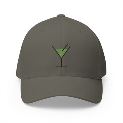 Cocktail Glass Emoji Olive Cap – Premium by Capmoji