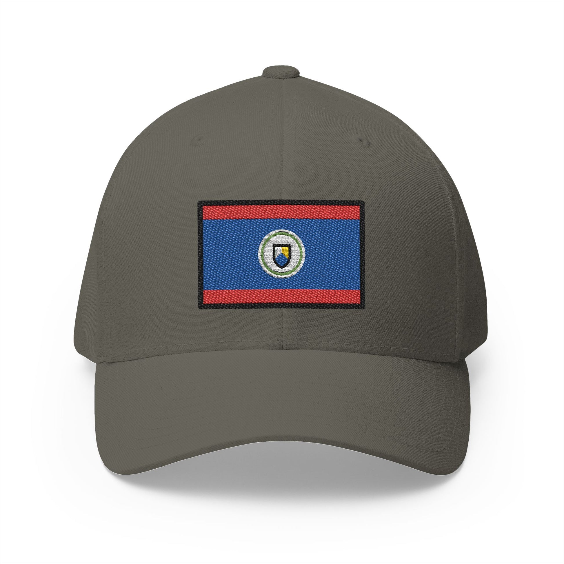 Flag: Belize Emoji Olive Cap – Premium by Capmoji