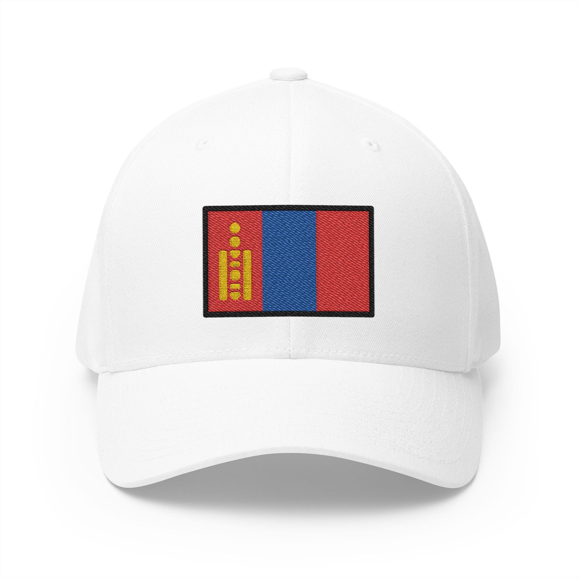 Flag: Mongolia Emoji White Cap – Premium by Capmoji