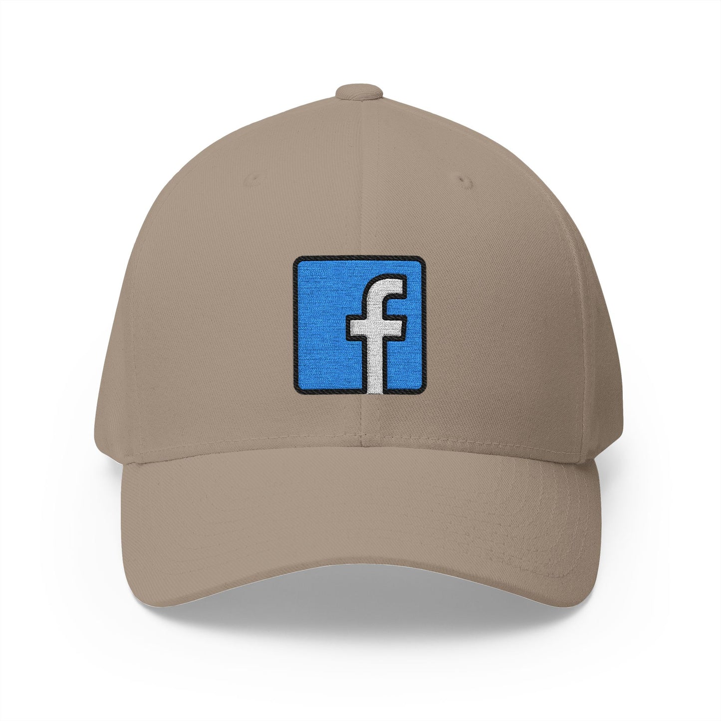Facebook Emoji Khaki Cap – Premium by Capmoji