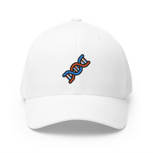 Dna Emoji White Cap – Premium by Capmoji