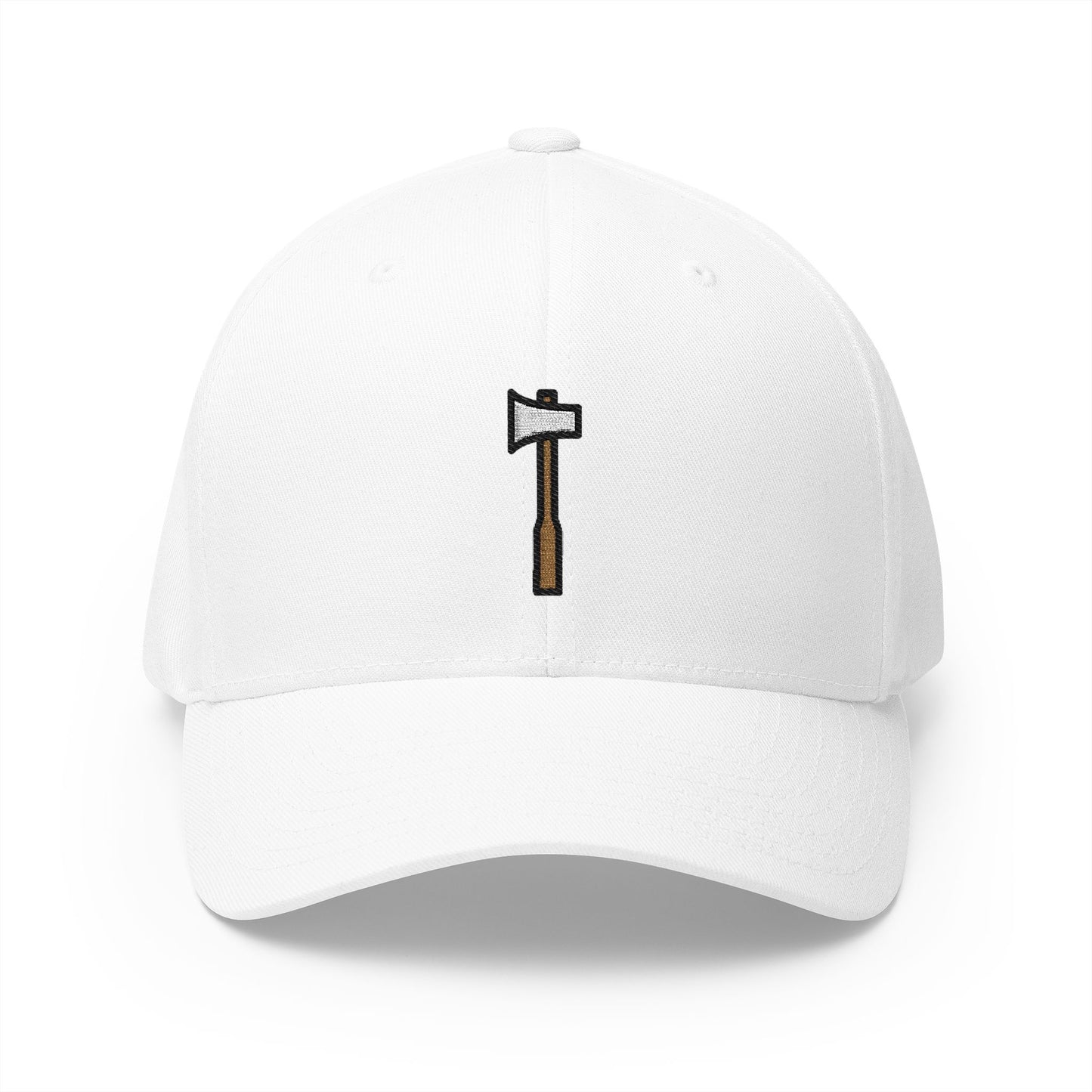 Axe Emoji White Cap – Premium by Capmoji