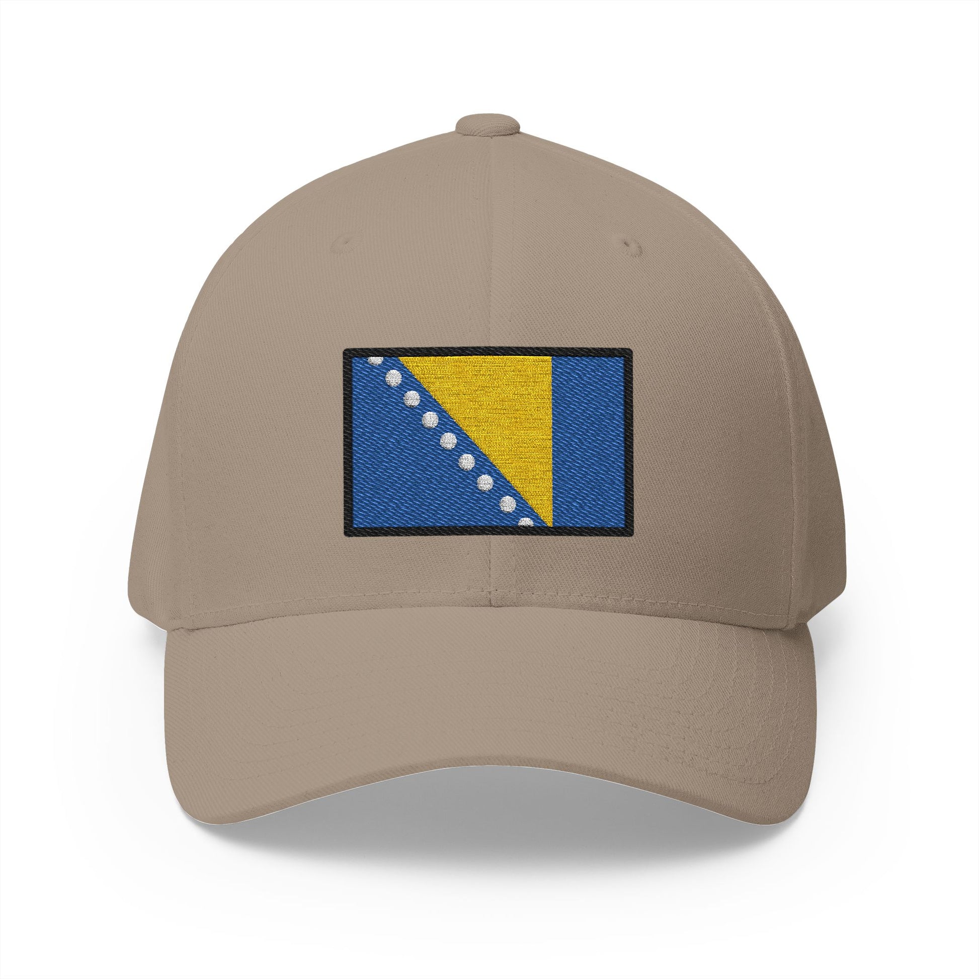 Flag: Bosnia & Herzegovina Emoji Khaki Cap – Premium by Capmoji