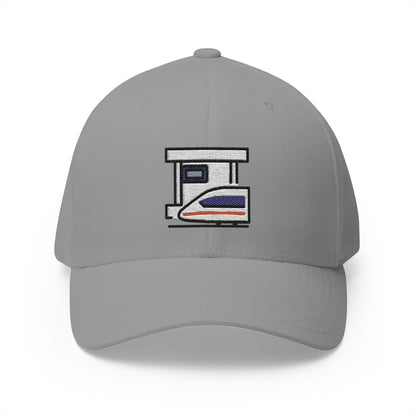 Station Emoji Grey Cap – Premium by Capmoji