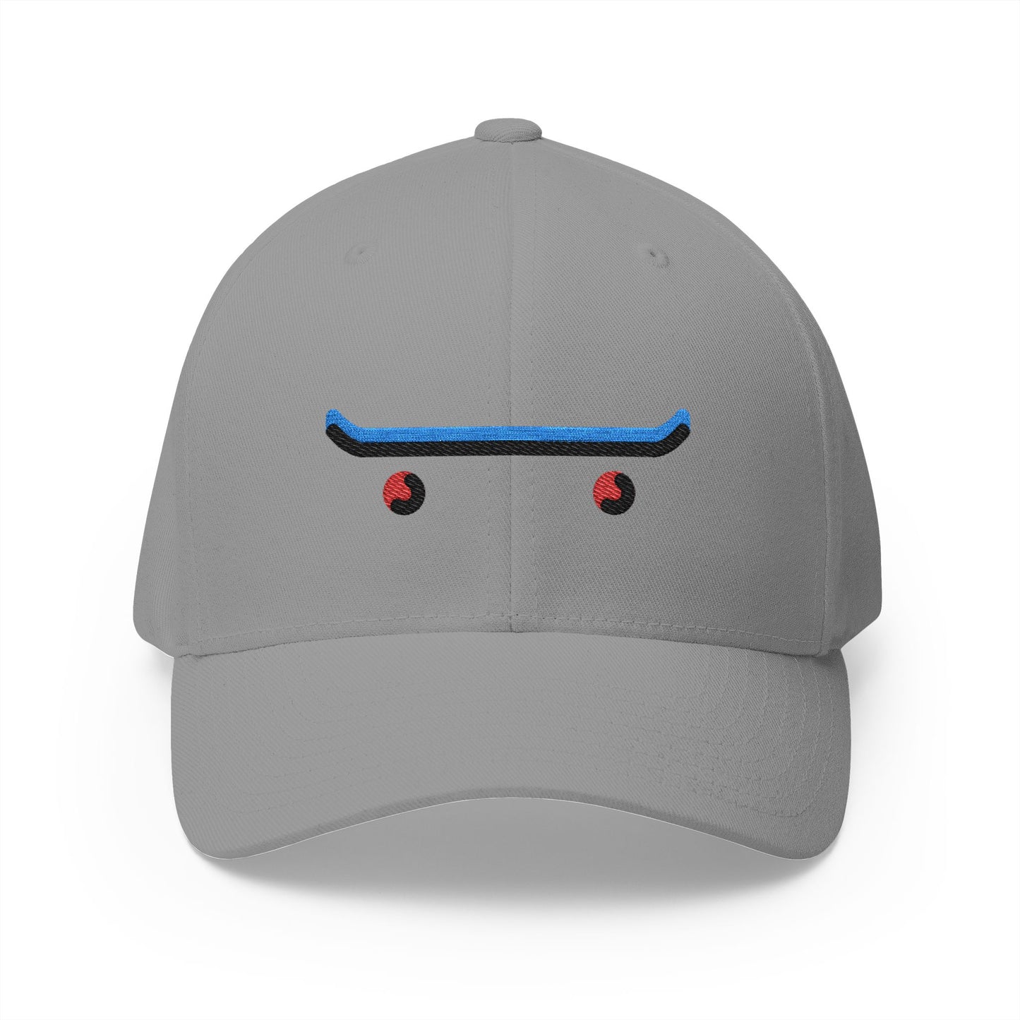 Skateboard Emoji Grey Cap – Premium by Capmoji