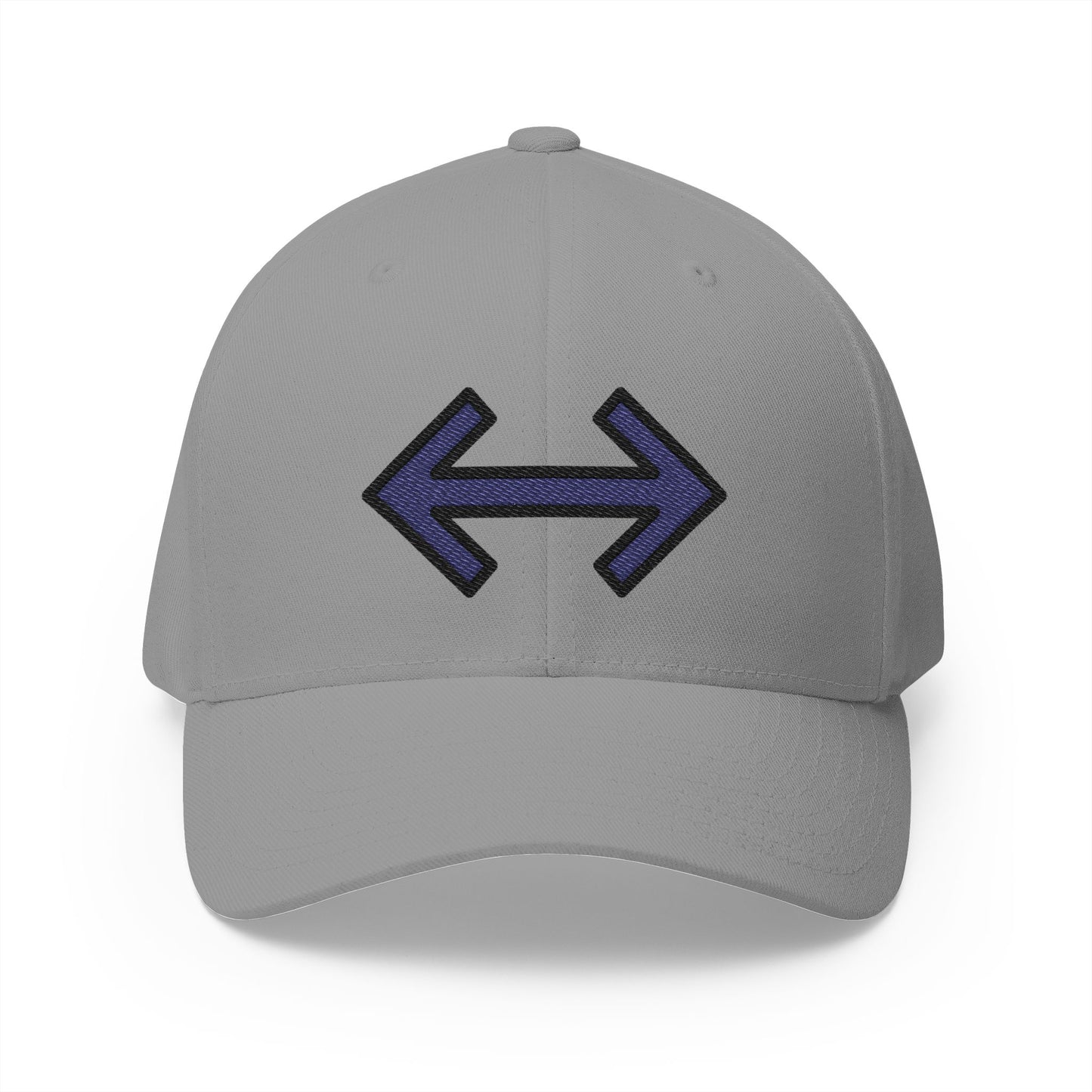 Left Right Black Arrow Emoji Grey Cap – Premium by Capmoji