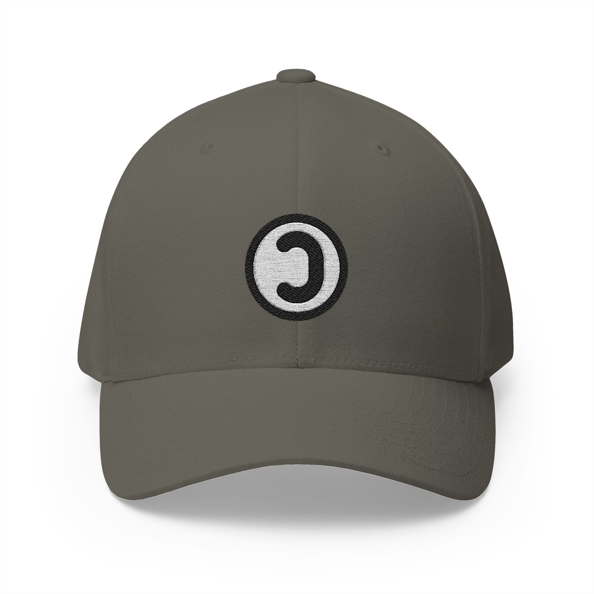 Copyleft Symbol Emoji Olive Cap – Premium by Capmoji
