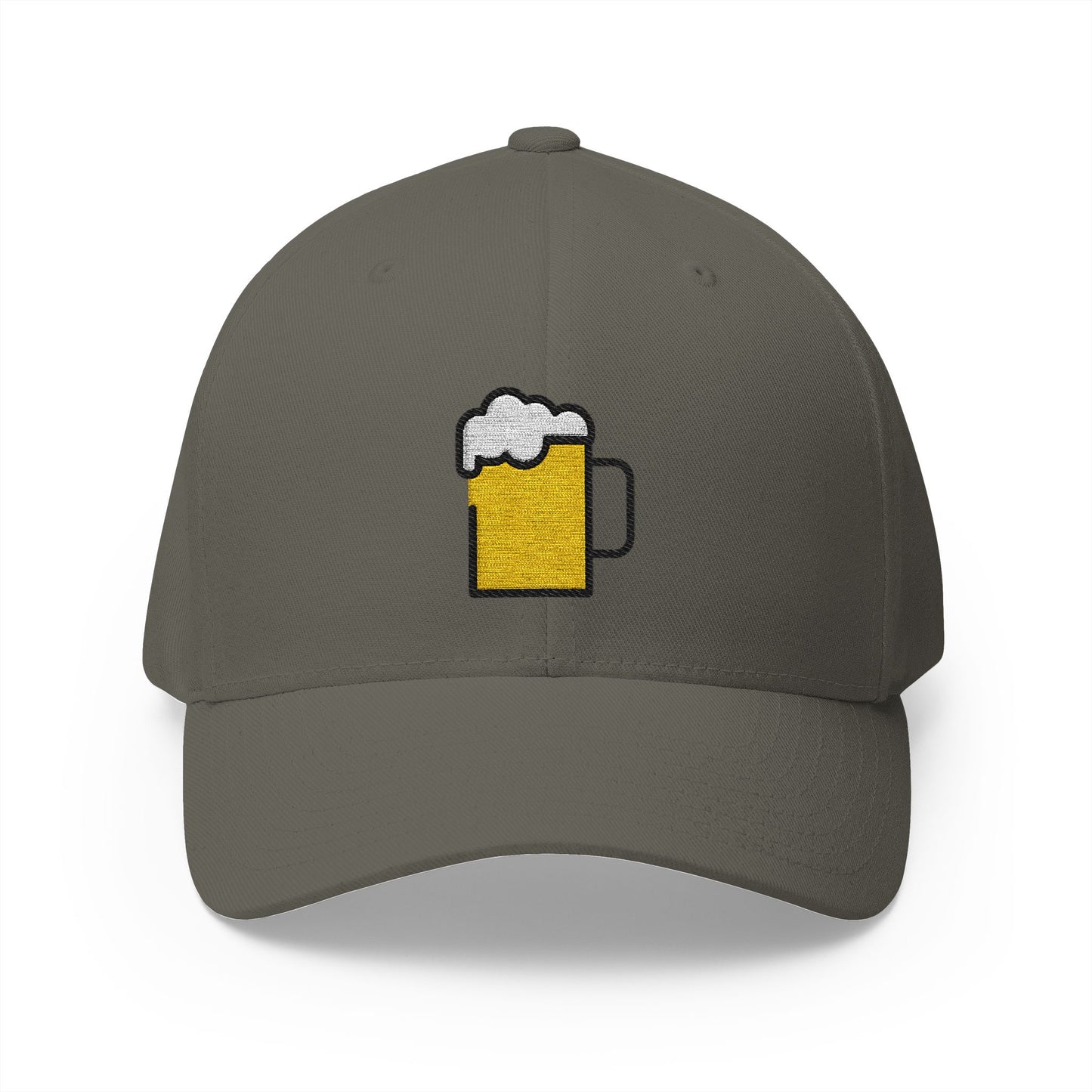 Beer Mug Emoji Olive Cap – Premium by Capmoji