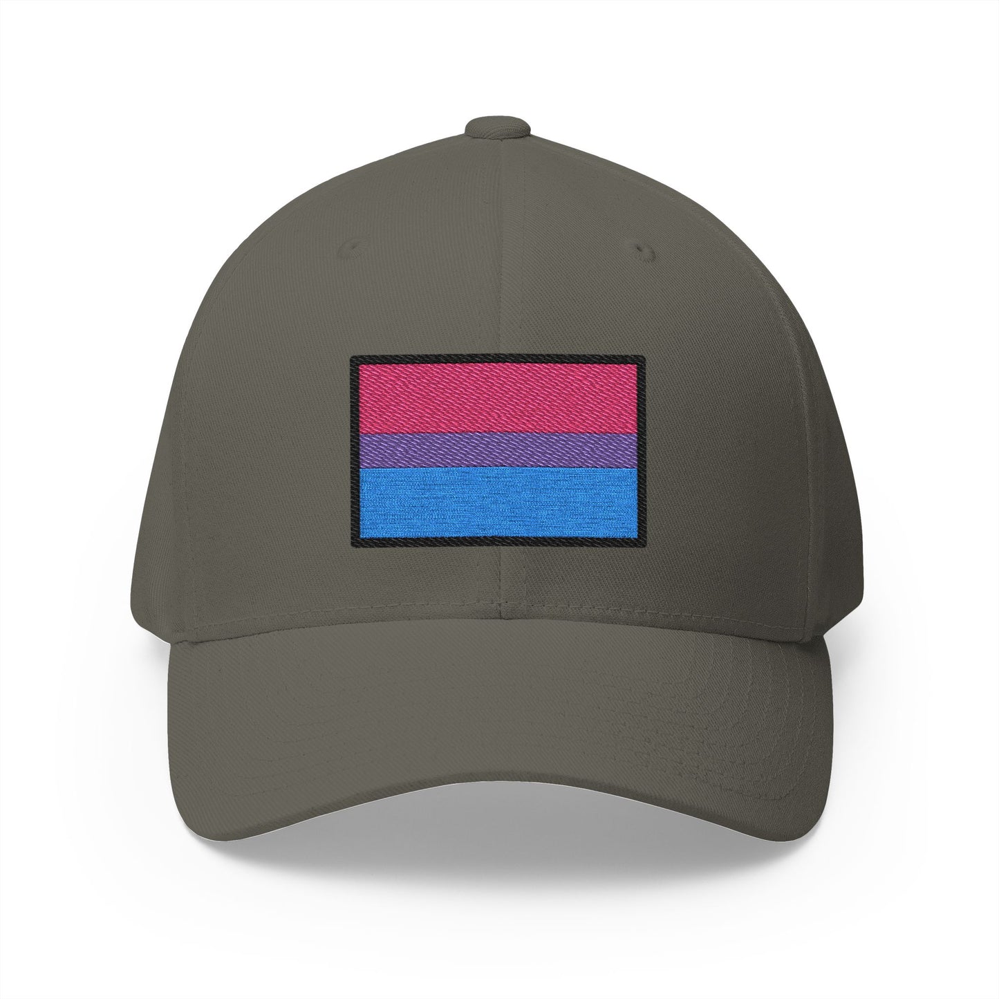 Bisexual Emoji Olive Cap – Premium by Capmoji