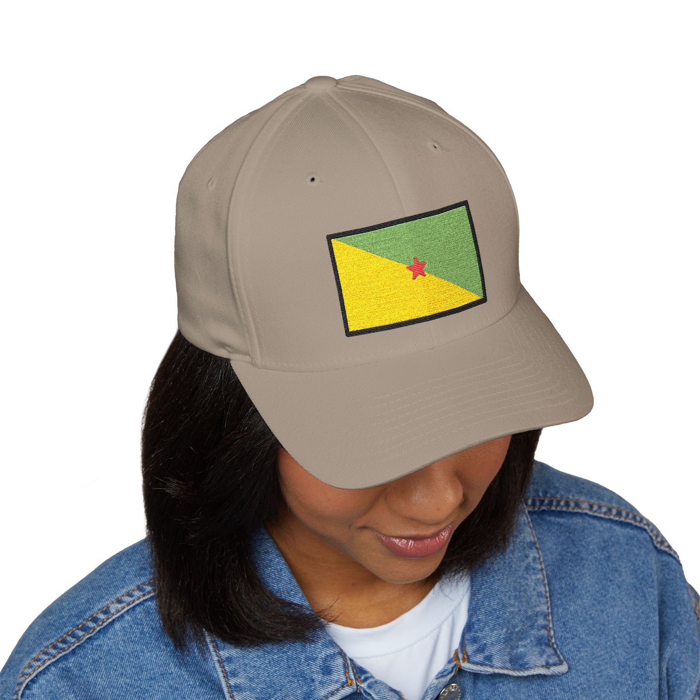 Flag: French Guiana Emoji Cap – Premium by Capmoji