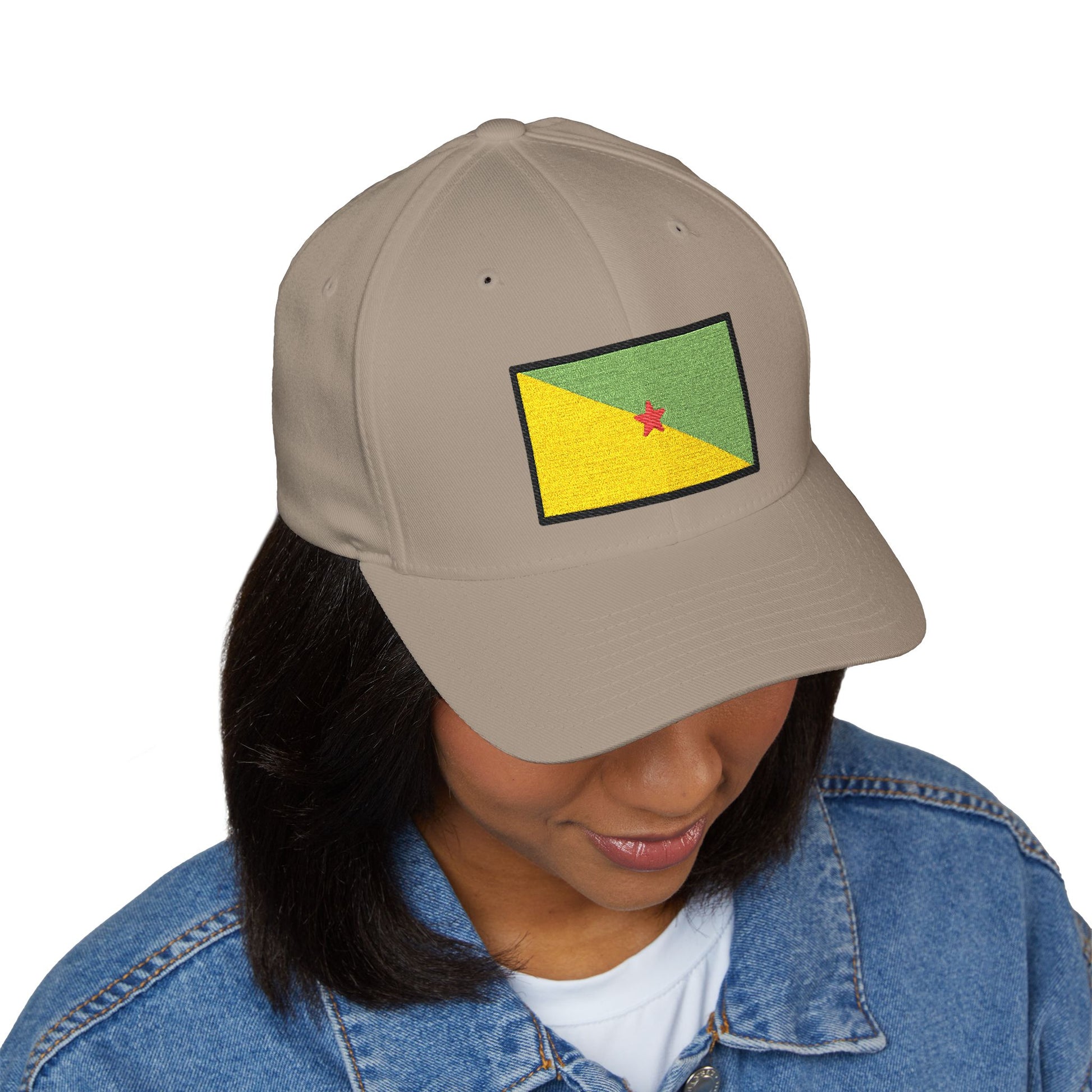 Flag: French Guiana Emoji Cap – Premium by Capmoji