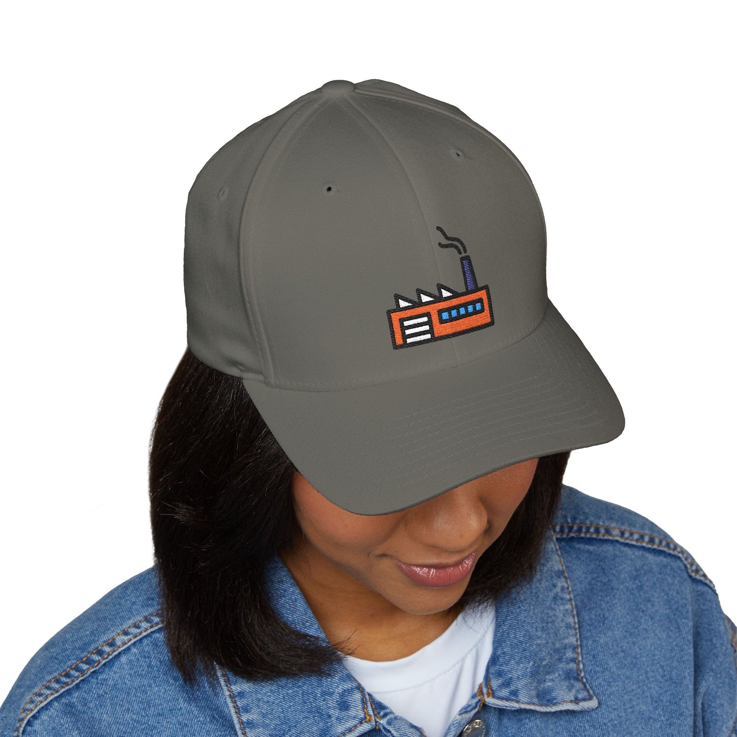 Factory Emoji Cap – Premium by Capmoji