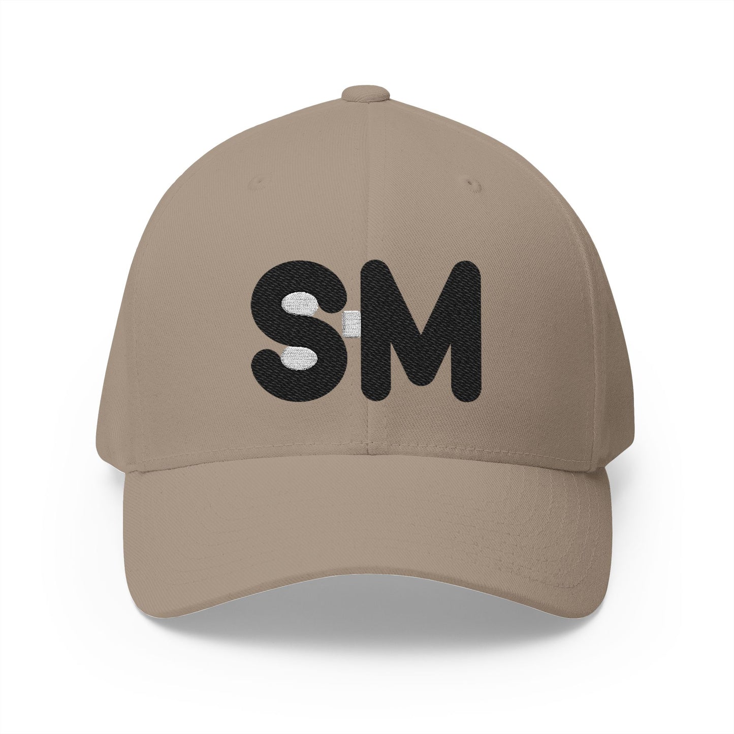 Service Mark Emoji Khaki Cap – Premium by Capmoji