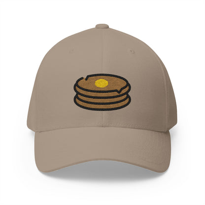 Waffle Emoji Khaki Cap – Premium by Capmoji