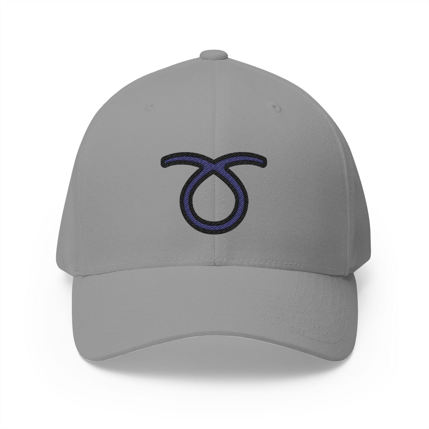 Curly Loop Emoji Grey Cap – Premium by Capmoji