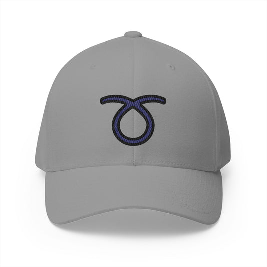 Curly Loop Emoji Grey Cap – Premium by Capmoji