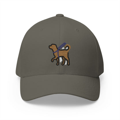 Guide Dog Emoji Olive Cap – Premium by Capmoji