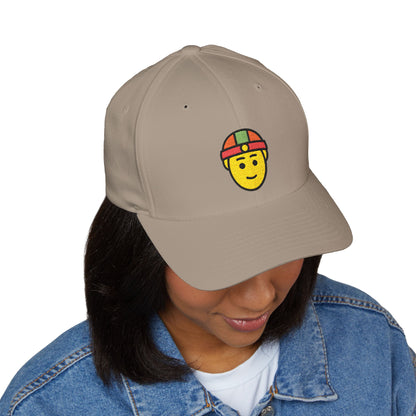 Person With Skullcap Emoji Cap – Premium by Capmoji