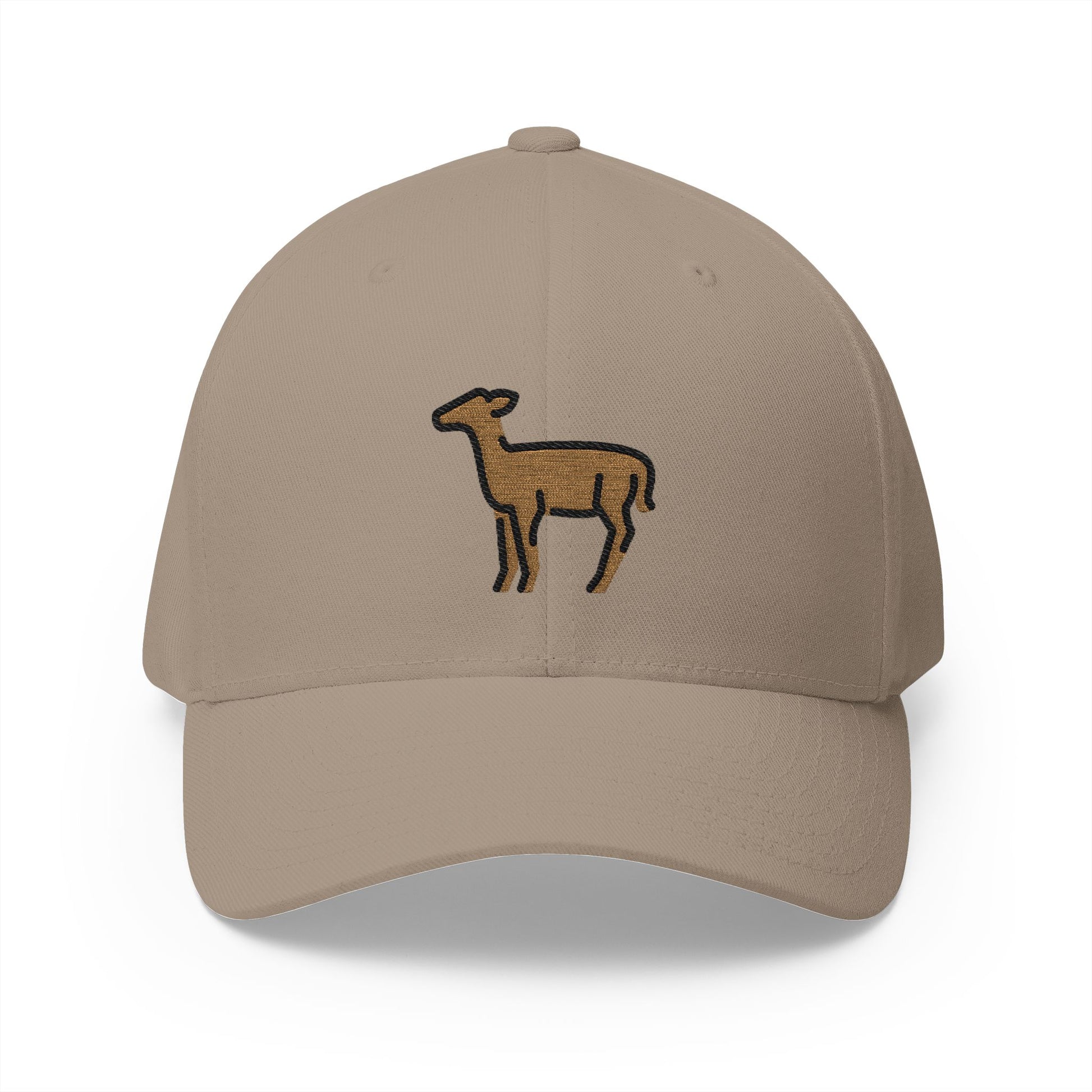 Doe Emoji Khaki Cap – Premium by Capmoji