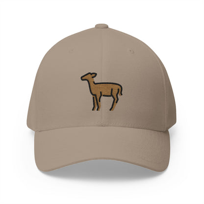 Doe Emoji Khaki Cap – Premium by Capmoji