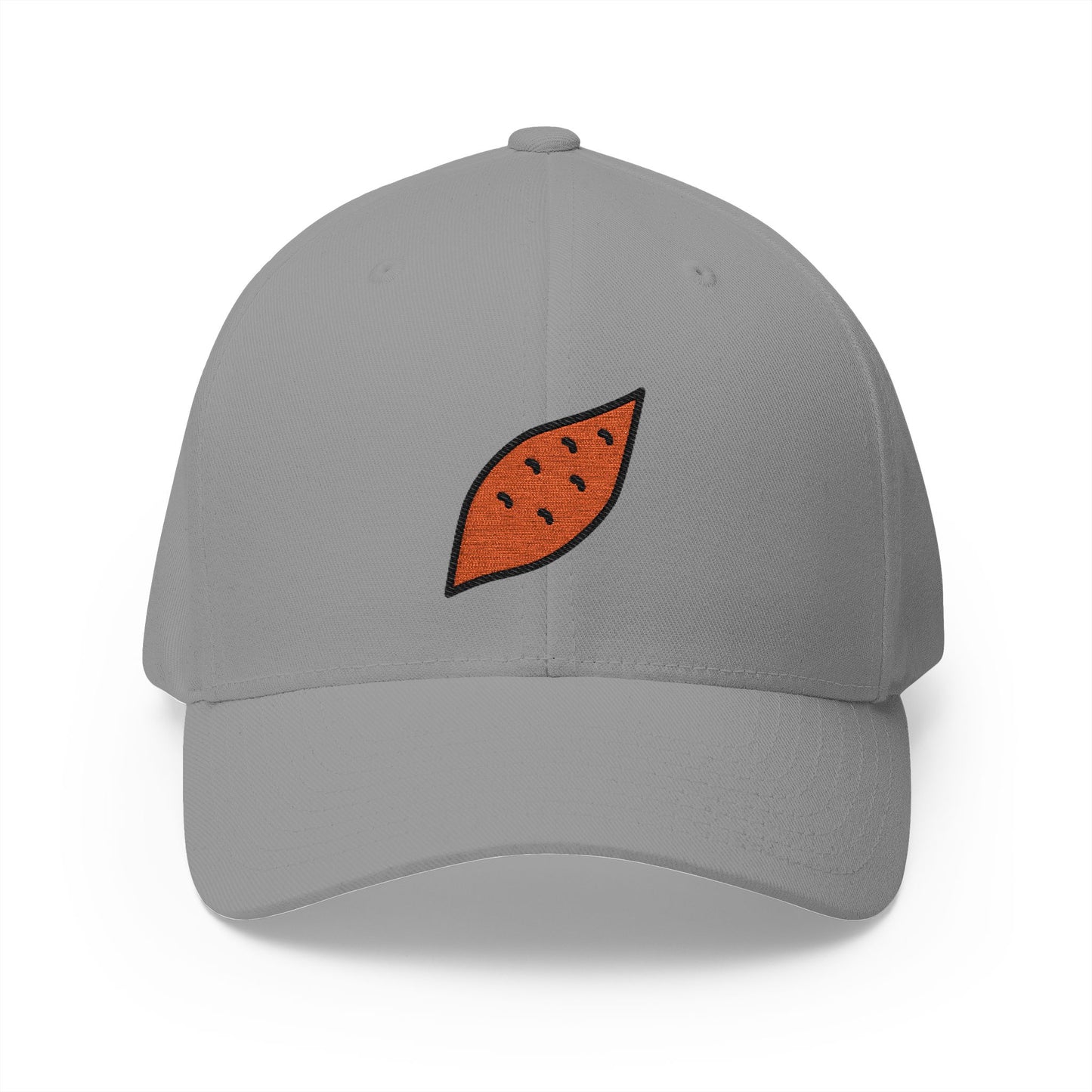 Roasted Sweet Potato Emoji Grey Cap – Premium by Capmoji