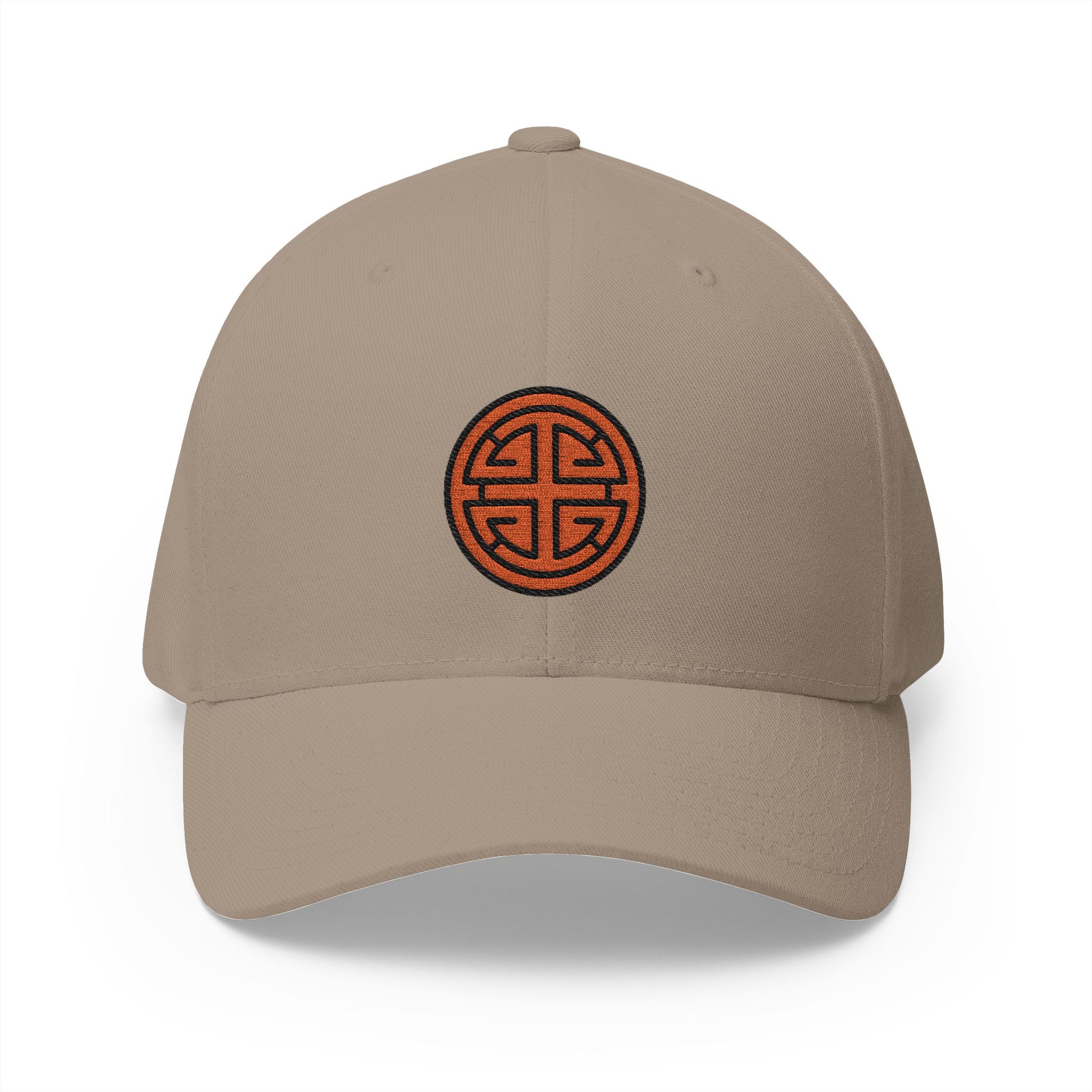 Rounded Symbol For Lu Emoji Khaki Cap – Premium by Capmoji