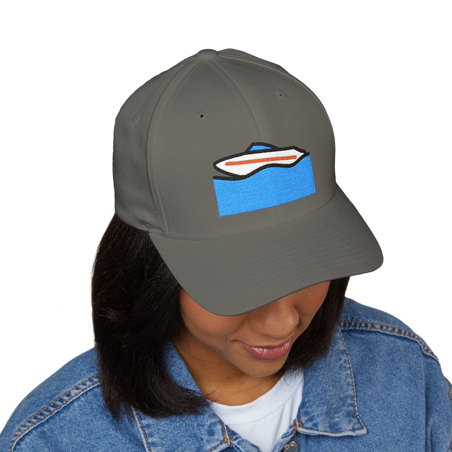 Speedboat Emoji Cap – Premium by Capmoji