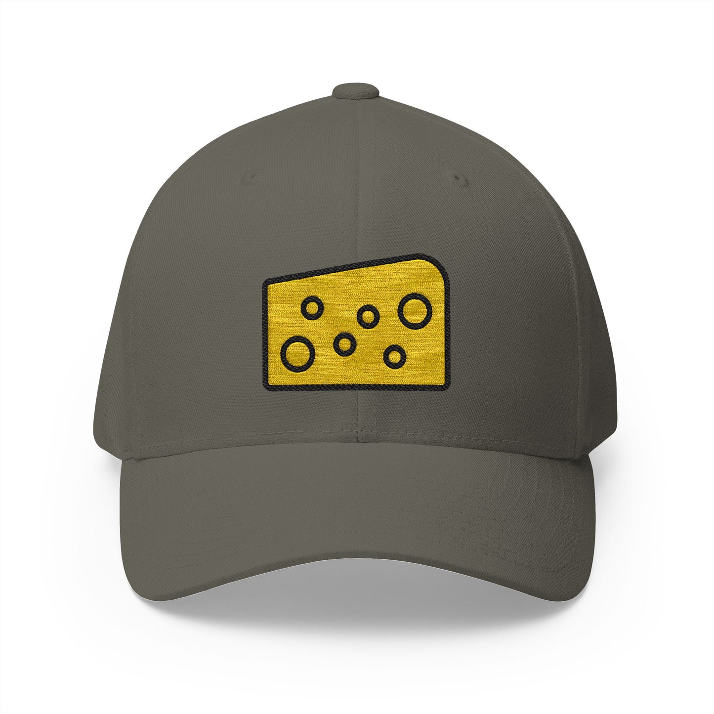 Cheese Wedge Emoji Olive Cap – Premium by Capmoji